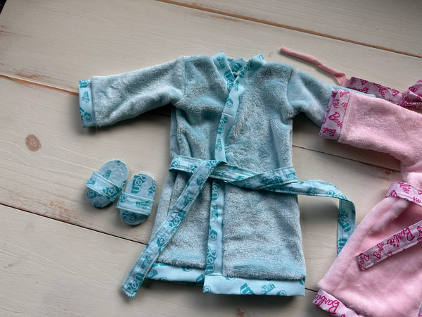 Barbie and Ken Inspired Twin Robe Set
