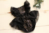 Black and Gold Celebration Sequin Gardenia Dress