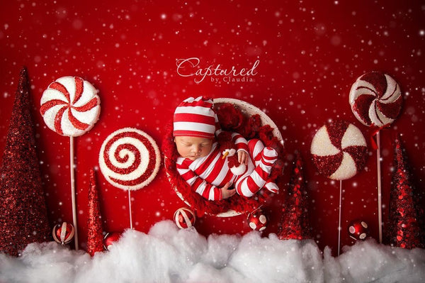 Knot Hat and Pajama Set