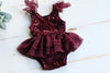 Garnet Shoulder Tie Dress