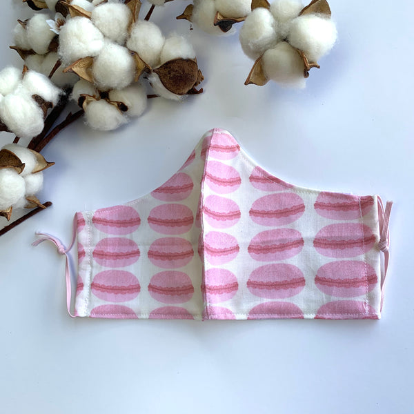 Re-Usable Face Mask w/ Hepa Filter - Macaroon - Willow Mint Props