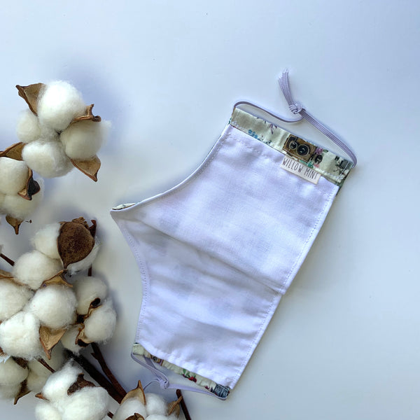 Re-Usable Face Mask w/ Hepa Filter - Photographer - Willow Mint Props
