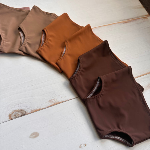 Nude Diaper Cover Shades Pack of 7