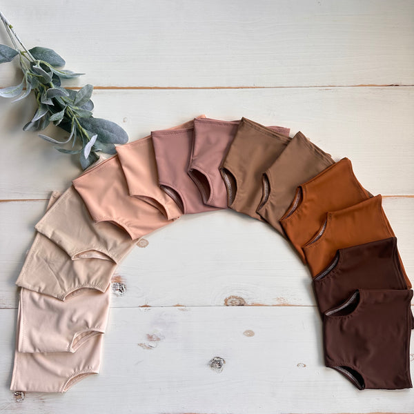 Nude Diaper Cover Shades