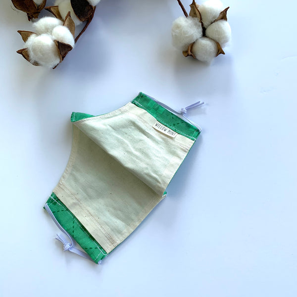 Re-Usable Face Mask w/ Hepa Filter - Minecraft - Willow Mint Props