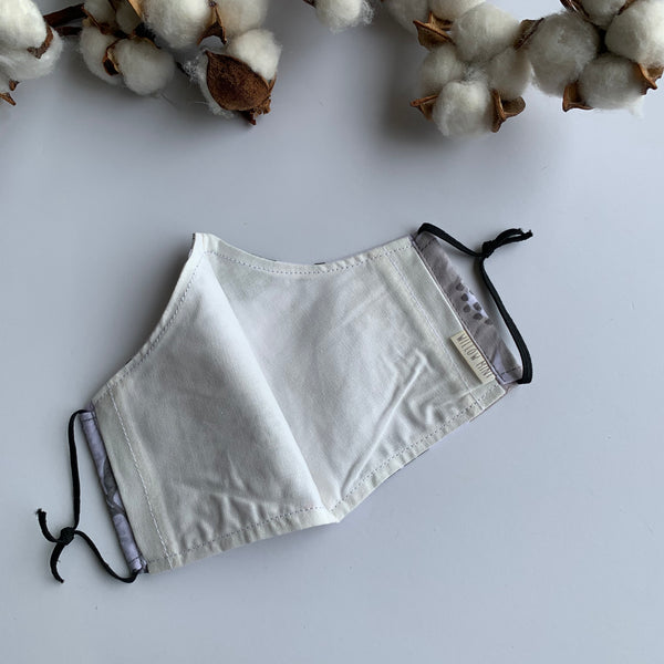 White & Grey Floral - Willow Mint Props