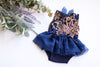 Blue and Gold Sequin Set 6-12