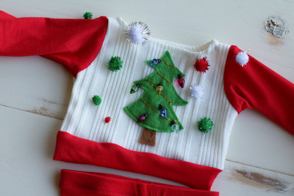 Newborn Adorably Ugly Sweater