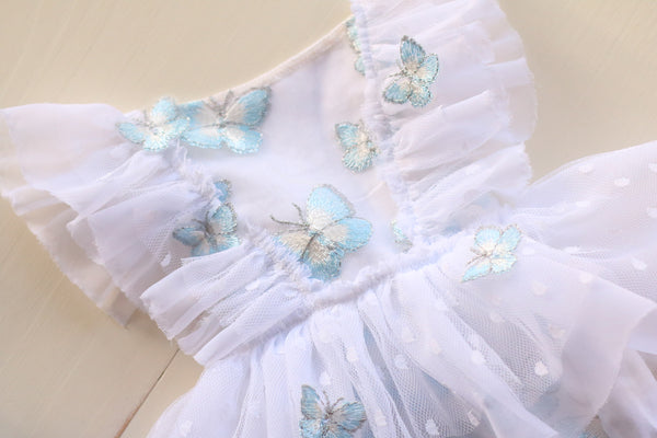 Light Blue Butterfly 6-12m