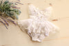 White Butterfly Romper 6-12m