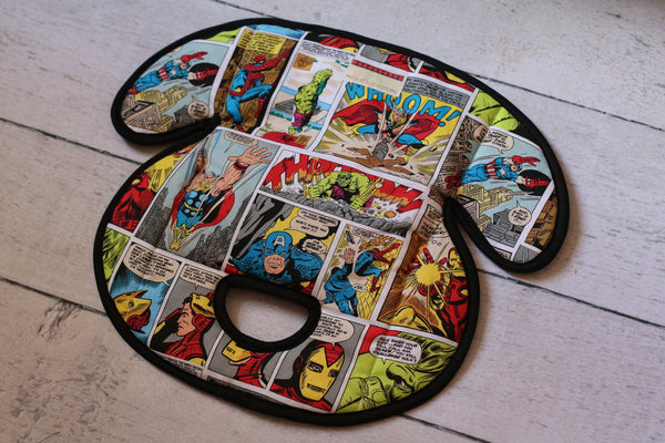 Waterproof Carseat or Stroller Pad, - Willow Mint Props