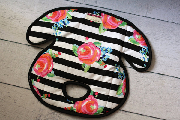 Waterproof Carseat or Stroller Pad, - Willow Mint Props