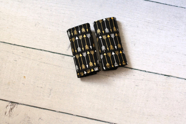 Reversible Car Seat Strap Covers/ Padded Strap Protectors - Willow Mint Props