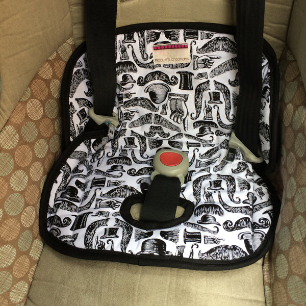 Waterproof Carseat or Stroller Pad, - Willow Mint Props