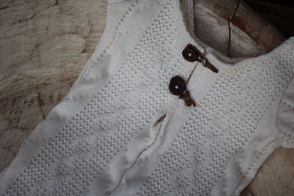 Bonnet and Pajama Set - Willow Mint Props