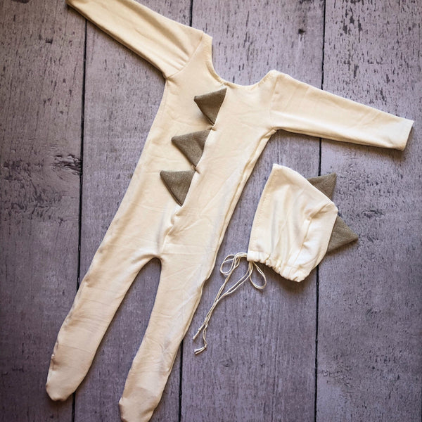 Dinosaur Pajama Set - Willow Mint Props