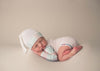 Boy Romper and Knot Hat