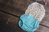 Floral Bib Romper