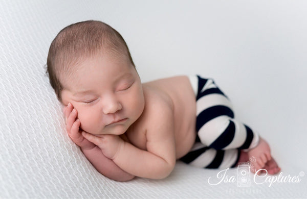 Knot Hat and Pant Set / Sailor - Willow Mint Props