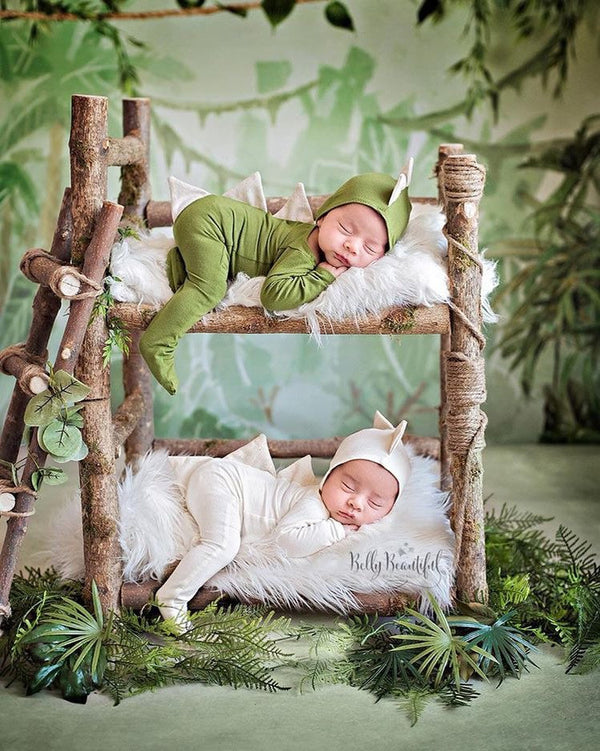Dinosaur Pajama Set - Willow Mint Props