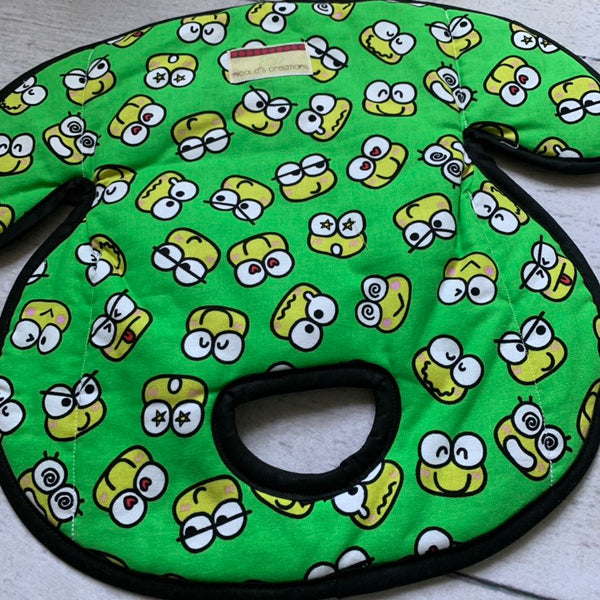 Waterproof Carseat or Stroller Pad, - Willow Mint Props