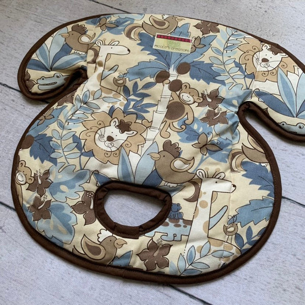 Waterproof Carseat or Stroller Pad, - Willow Mint Props
