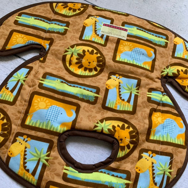 Waterproof Carseat or Stroller Pad, - Willow Mint Props