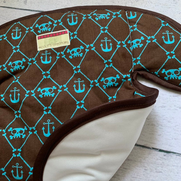 Waterproof Carseat or Stroller Pad, - Willow Mint Props