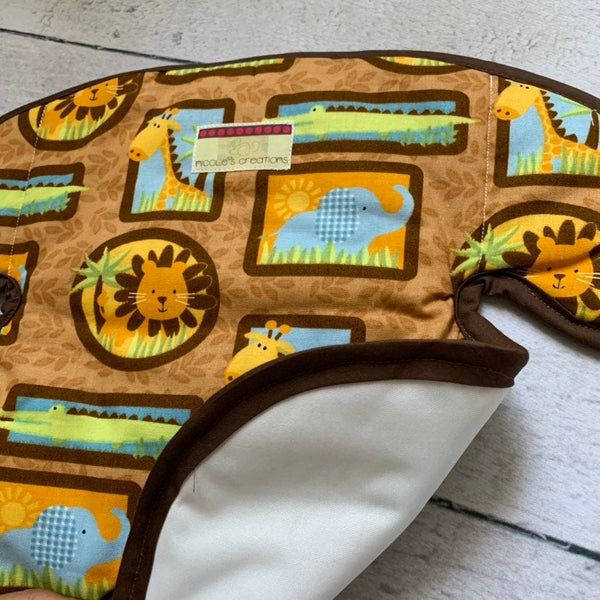 Waterproof Carseat or Stroller Pad, - Willow Mint Props