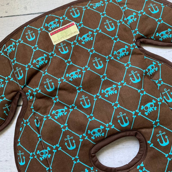 Waterproof Carseat or Stroller Pad, - Willow Mint Props