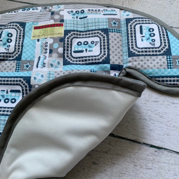 Waterproof Carseat or Stroller Pad, - Willow Mint Props