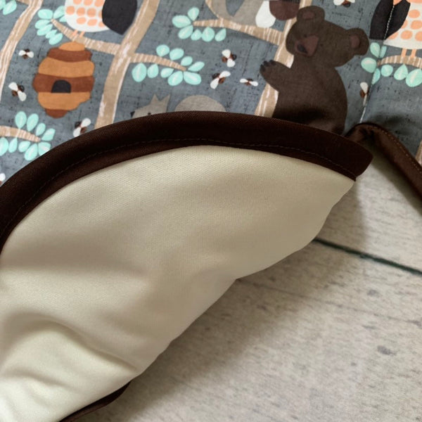 Waterproof Carseat or Stroller Pad, - Willow Mint Props