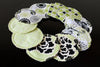 Organic Nursing Pads w Bamboo and PUL/ 10 pads/