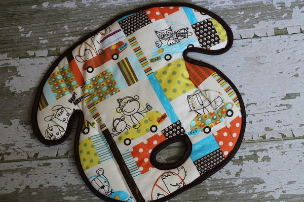 Waterproof Carseat or Stroller Pad, - Willow Mint Props