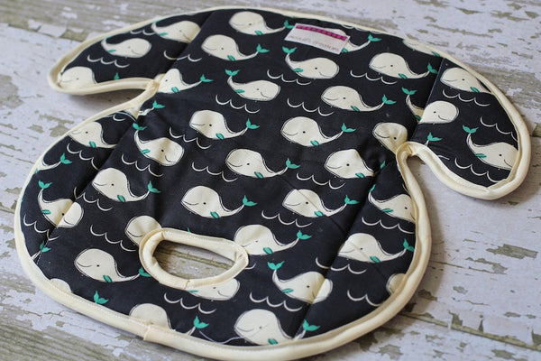 Waterproof Carseat or Stroller Pad, - Willow Mint Props