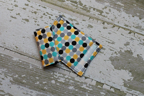 Reversible Car Seat Strap Covers/ Padded Strap Protectors - Willow Mint Props