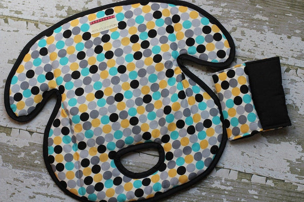 Waterproof Carseat or Stroller Pad, - Willow Mint Props