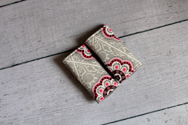 Reversible Car Seat Strap Covers/ Padded Strap Protectors - Willow Mint Props