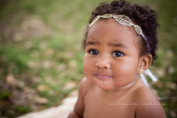 Gold Leaf Mohair Tieback - Willow Mint Props