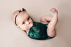 Evergreen Newborn Romper Long Sleeve