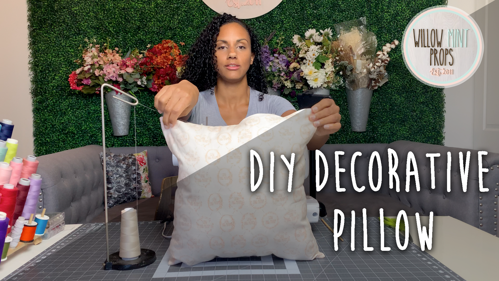 D.I.Y. Decorative Pillow