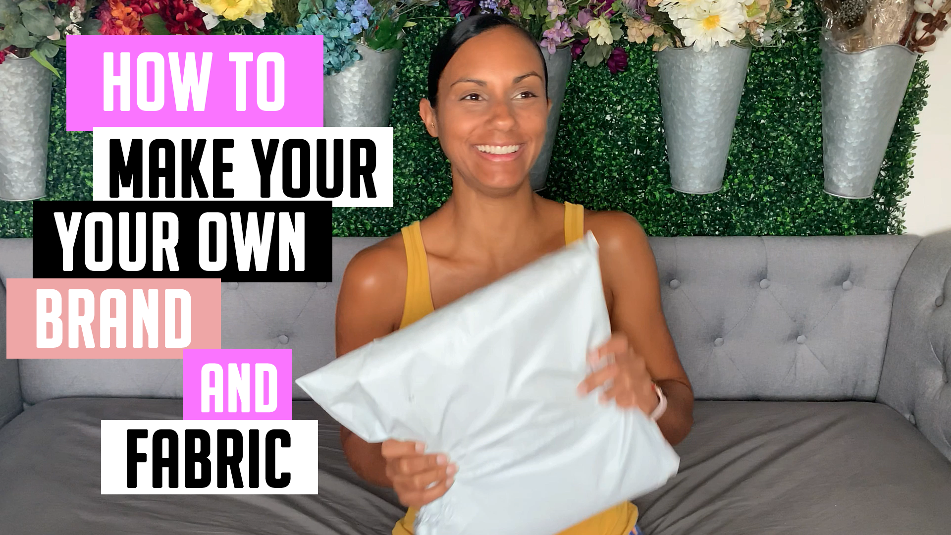 How to make you own fabric