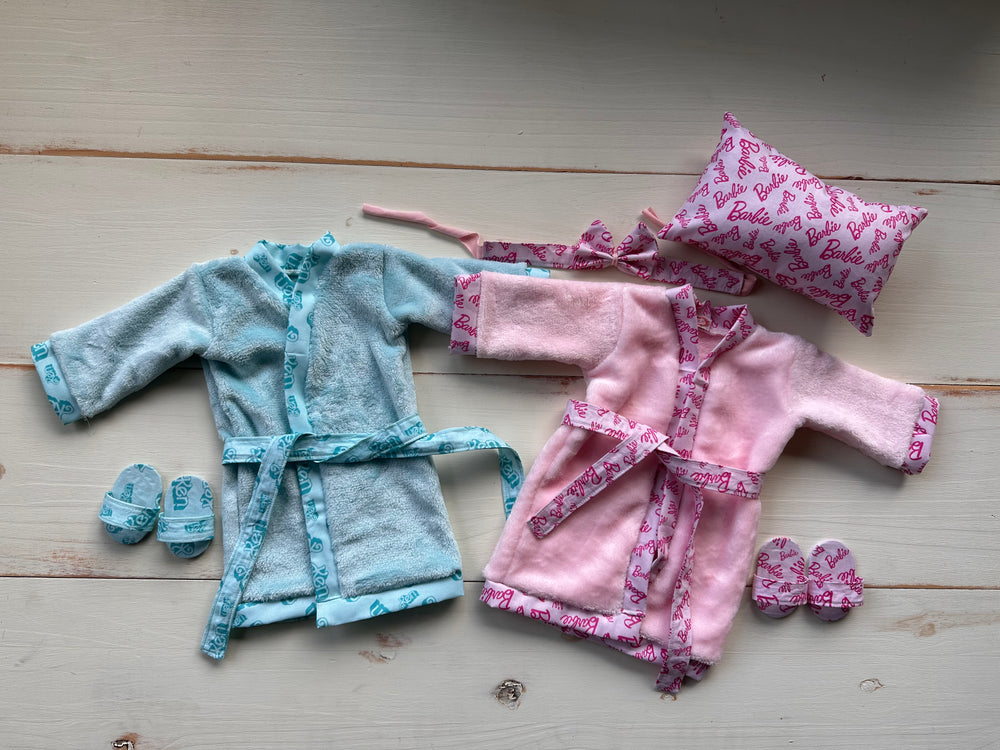 Barbie and Ken Inspired Twin Robe Set