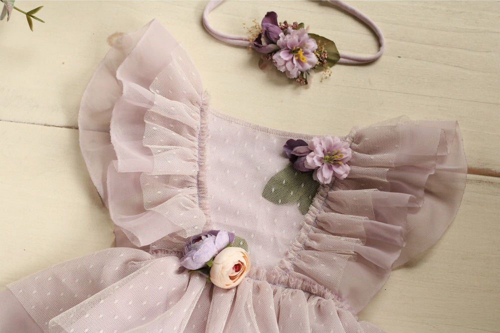 Lavender Gardenia "Eden" Dress