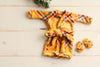 Yellow Plaid Robe Set