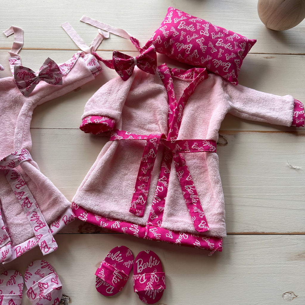 Barbie Inspired Pink Robe Set | Willow Mint Props