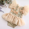 Fall Collection Butter Cup 2 Piece Sitter Romper