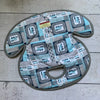 Waterproof Carseat or Stroller Pad, - Willow Mint Props