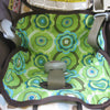 Waterproof Carseat or Stroller Pad, , Minky Brown - Willow Mint Props