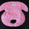 Waterproof Carseat or Stroller Pad, , Minky Pink - Willow Mint Props